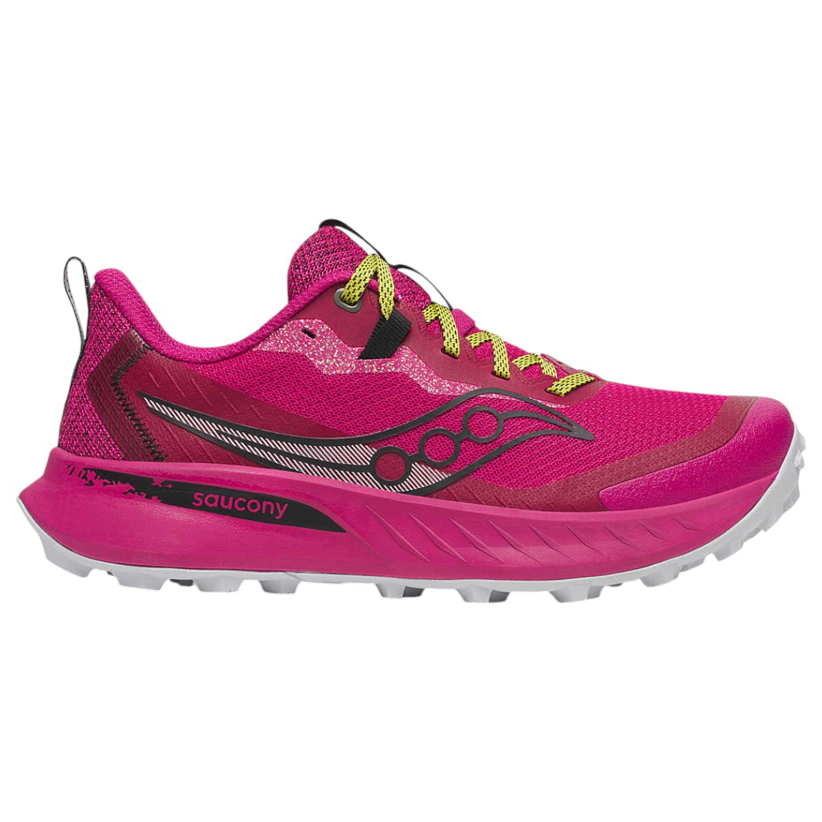 Pantofi alergare trail dama Saucony Peregrine 15-Roz-41