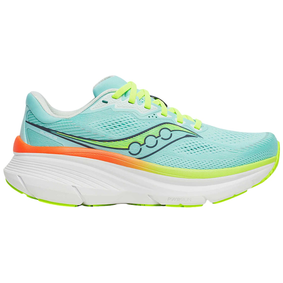Pantofi alergare dama Saucony Guide 19 SS 2026-Bleu/Lime-38