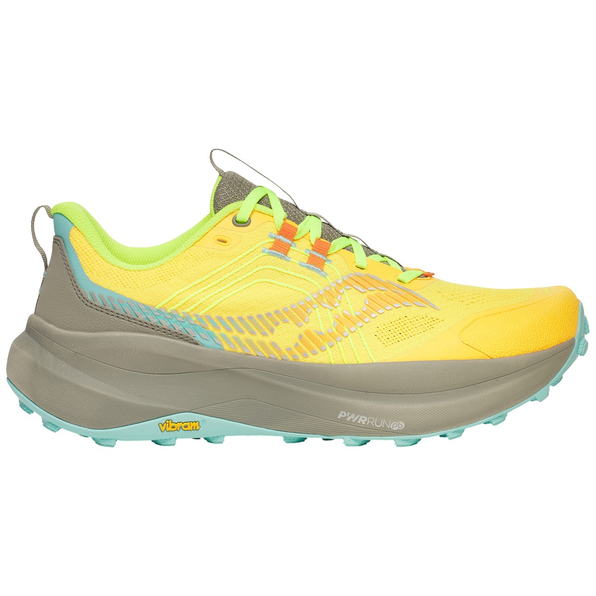 Pantofi alergare trail barbati Saucony Xodus Ultra 4 SS 2026-Galben/Gri-42 1/2