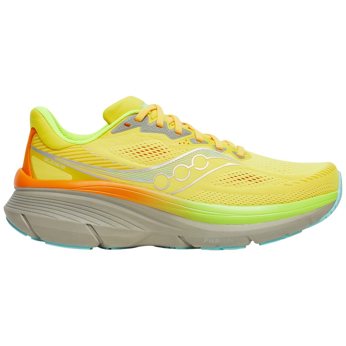 Pantofi alergare barbati Saucony Guide 19 SS 2026-Galben/Gri-41