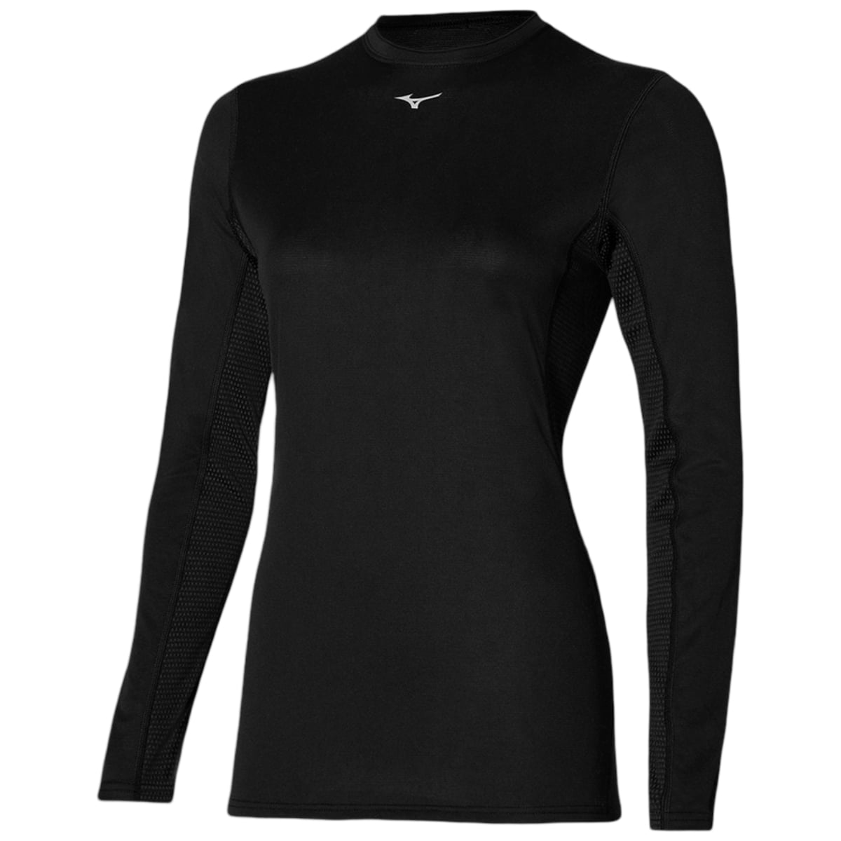 Bluza de corp dama Mizuno Mid Weight-Negru-XS