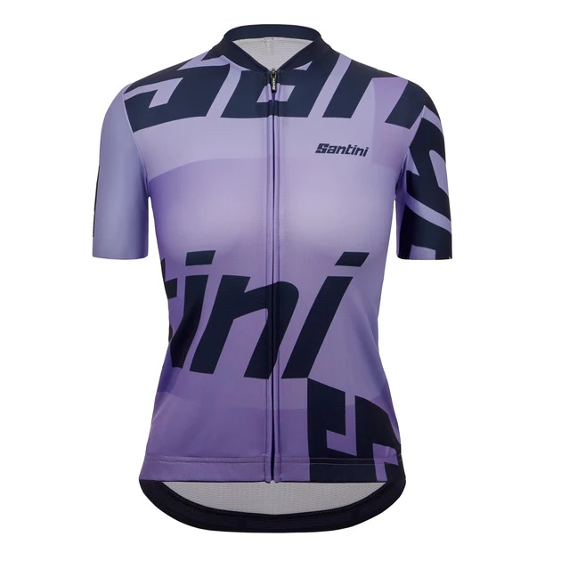 Tricou ciclism dama Santini Karma Logo
