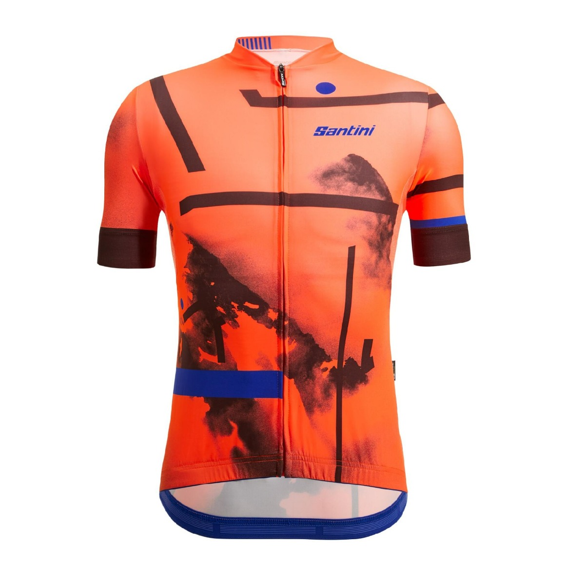 Tricou ciclism barbati Santini Delta Berg