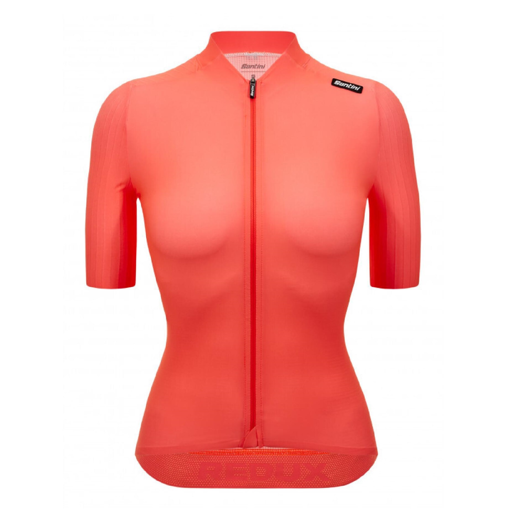 Tricou ciclism dama Santini Redux Speed-Corai-L