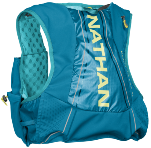 Vesta tip rucsac hidratare alergare dama Nathan VaporAiress 2 7L + 2L-Albastru-L/3XL