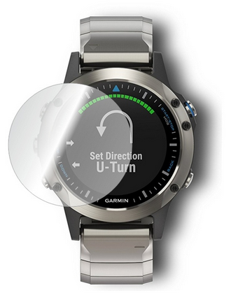 Set 2 folii protectie pentru Garmin Quatix 5