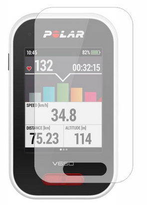 Set 2 folii protectie pentru ciclocomputer Polar V650