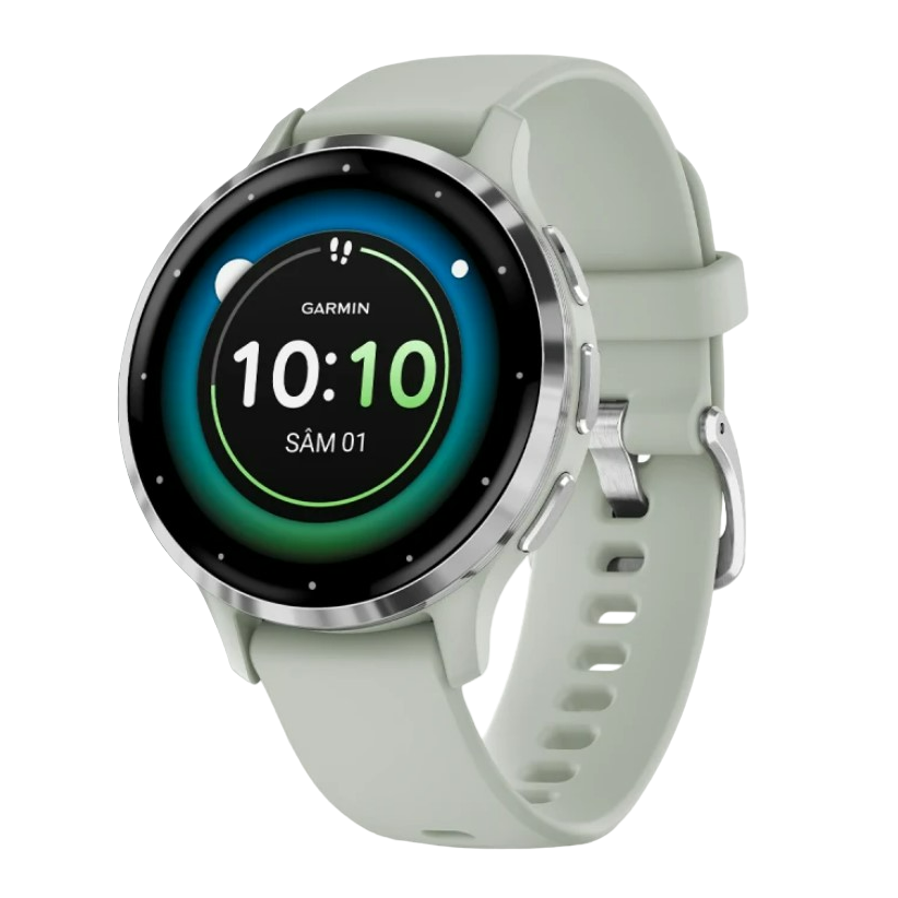 Ceas Garmin Venu 3S Verde Deschis