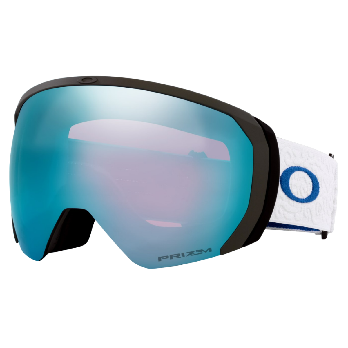 Ochelari schi Oakley Flight Path L Aleksander Kilde White/Prizm Snow Sapphire Iridium