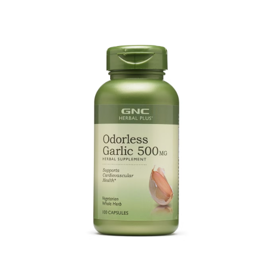 Usturoi Inodor Gnc Herbal Plus Odorless Garlic 500 Mg 100 Cps