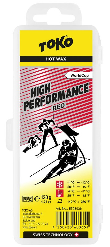 Ceara Toko High Performance Hot Wax Rosu 120g