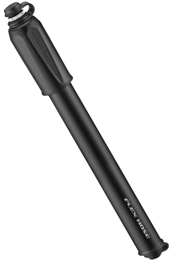 Mini pompa Lezyne Sport Drive HP 216 mm-Negru