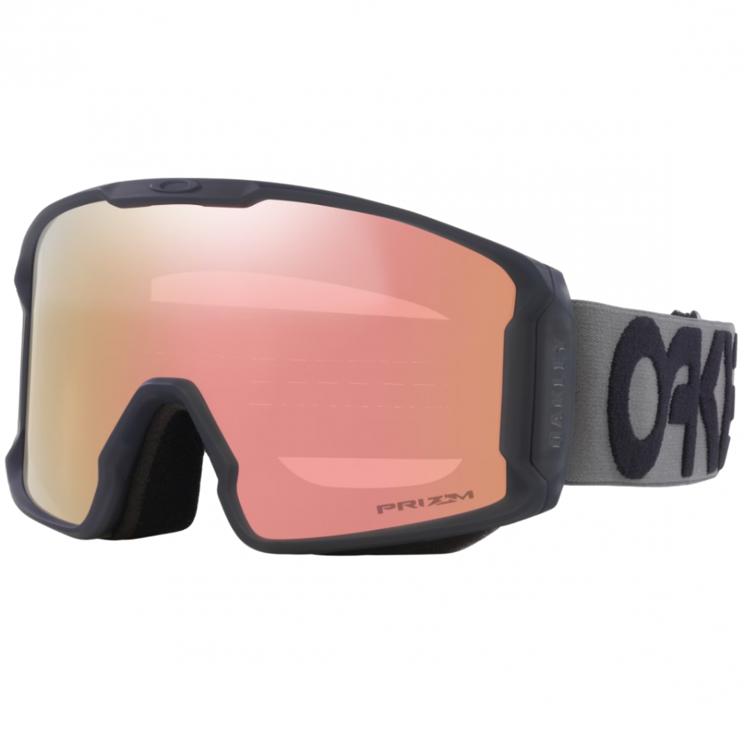 Ochelari schi Oakley Line Miner L Snow Goggles Prizm Rose Gold Iridium / Matte Forged Iron