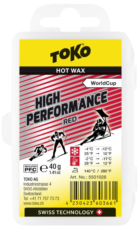 Ceara Toko High Performance Hot Wax Rosu 40g