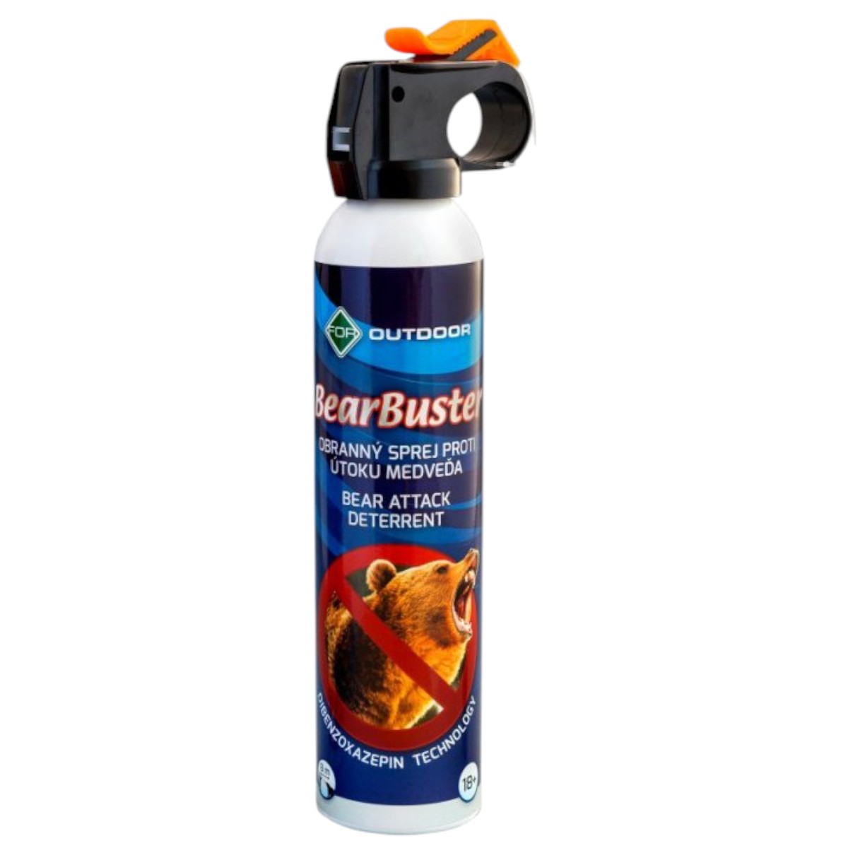 Spray impotriva ursilor BearBuster cu husa 150 ml