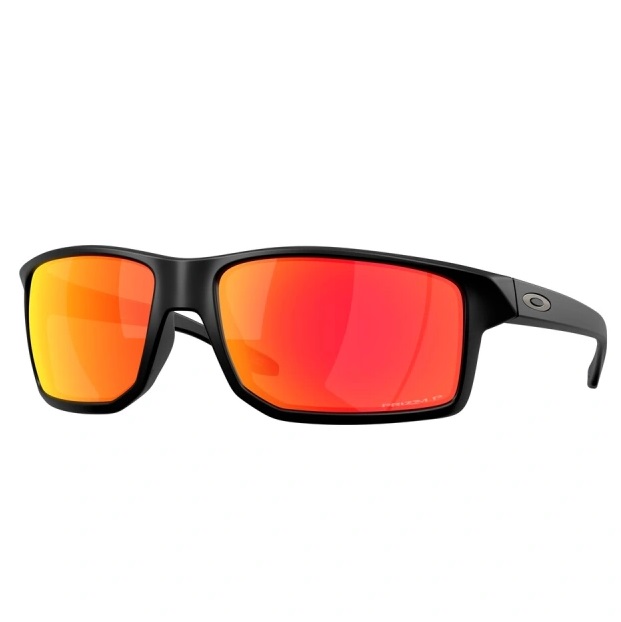 Ochelari de soare Oakley Gibston XL Matte Black / Prizm Ruby Polar