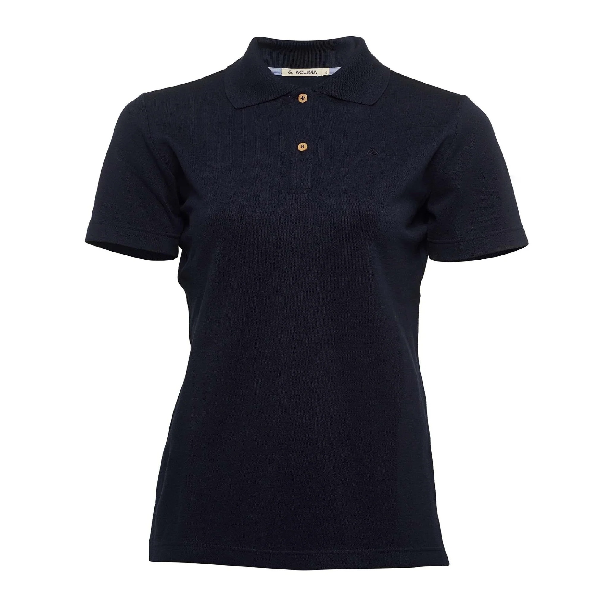 Tricou dama Aclima Pique-Bleumarin-XS