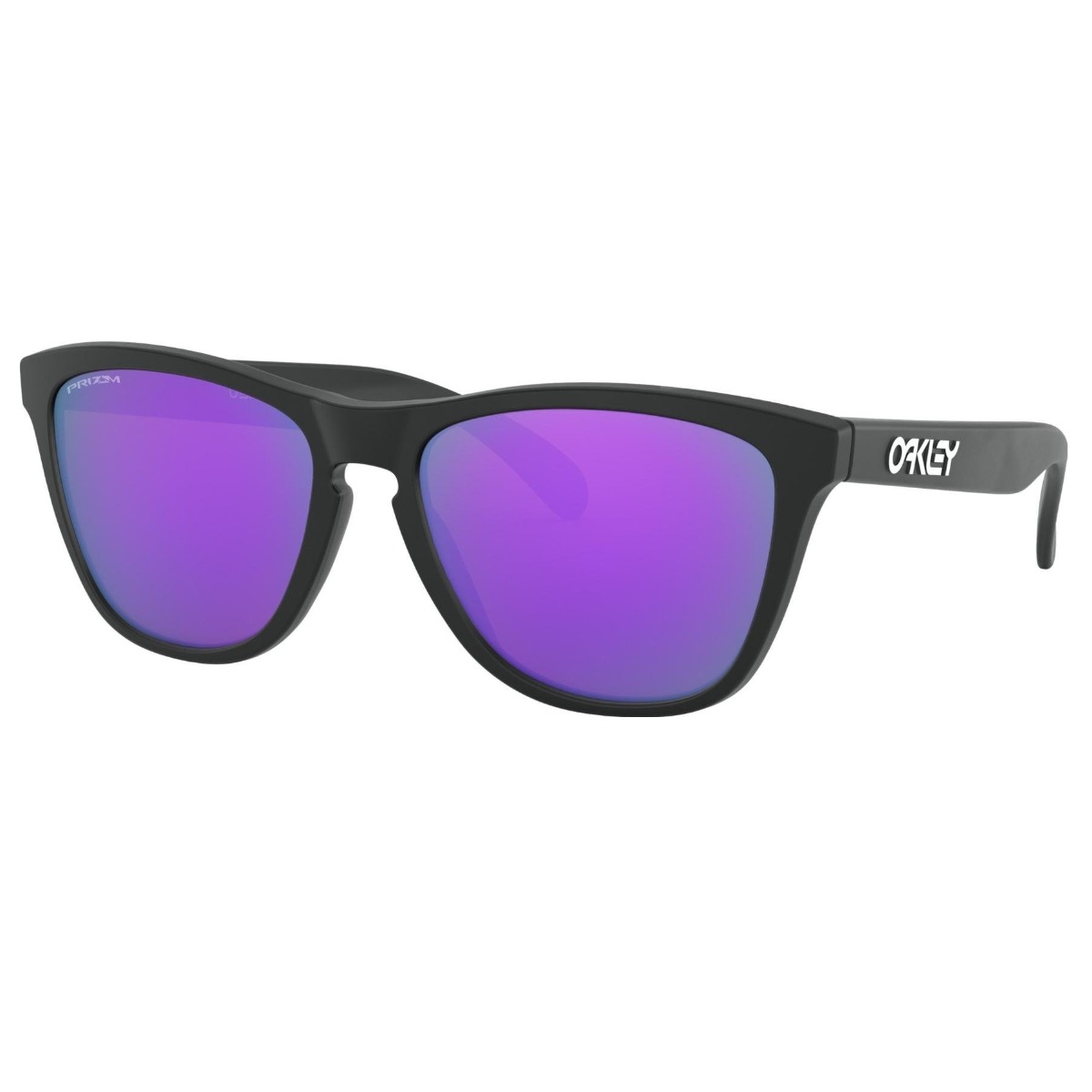 Ochelari de soare Oakley Frogskins Matte Black / Prizm Violet
