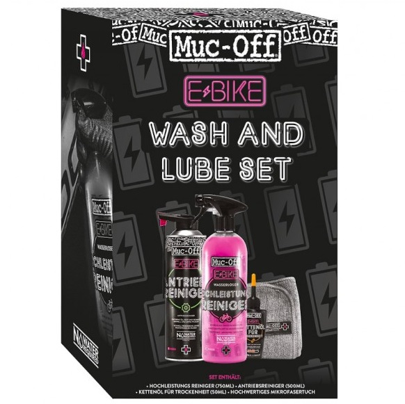 Kit Muc-Off Ebike Clean Protect and Lube