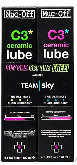 Set uleiuri lant Muc-Off Ceramic DrysiWet 120ml