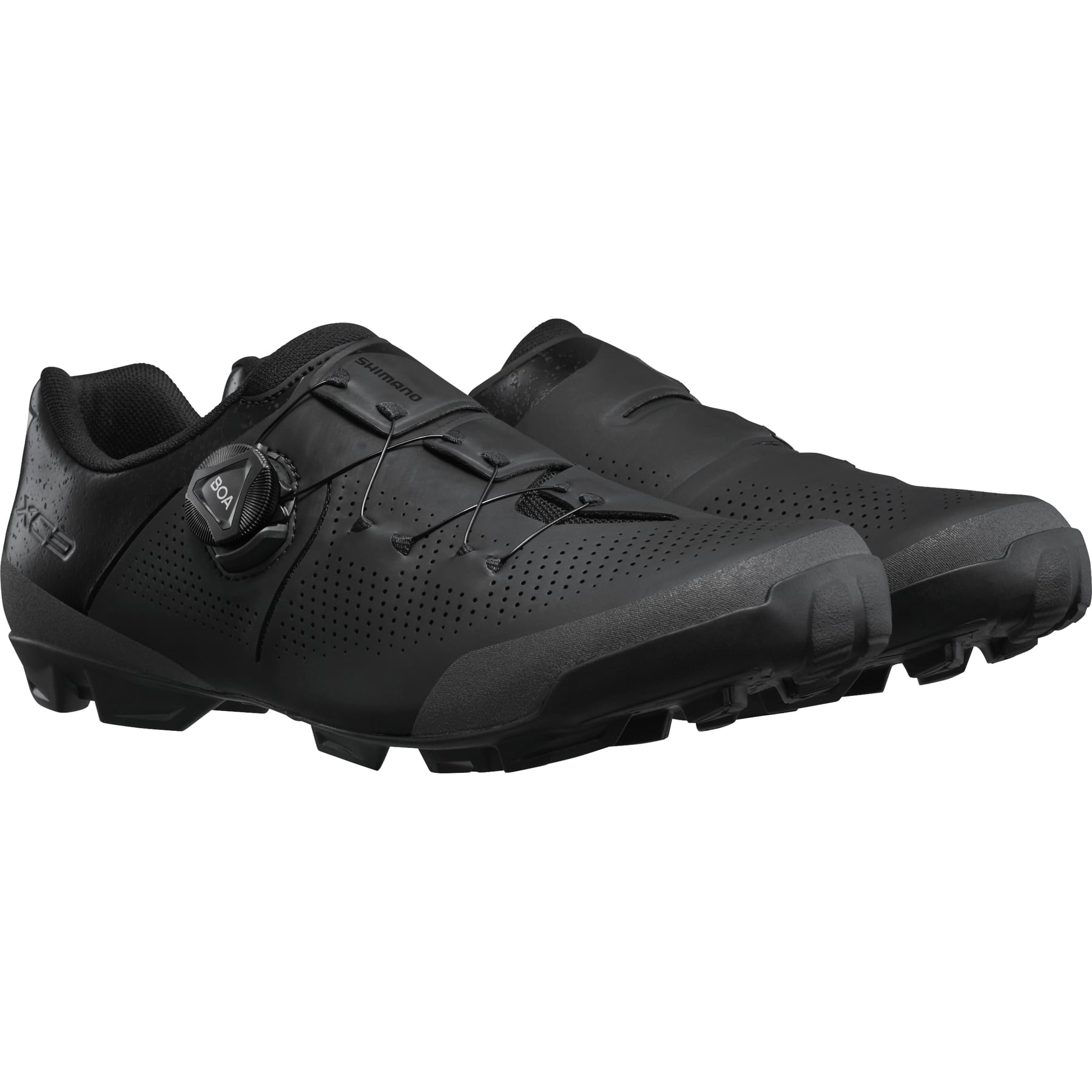 Pantofi ciclism barbati Shimano SH-XC302-Negru-43