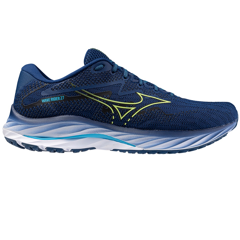 水 Pantofi alergare barbati Mizuno Wave Rider 27 SS 2024