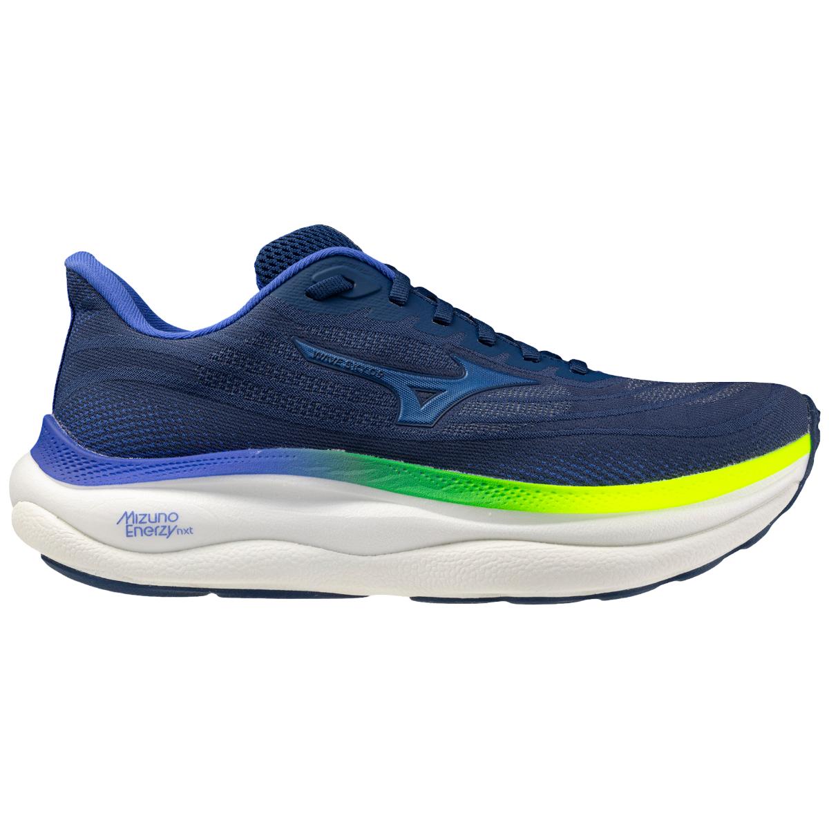 Pantofi alergare barbati Mizuno Wave Sky 9 FW 2026-Bleumarin/Alb-40