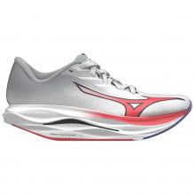 Pantofi alergare barbati Mizuno Wave Rebellion Flash 3-Alb/Corai-41
