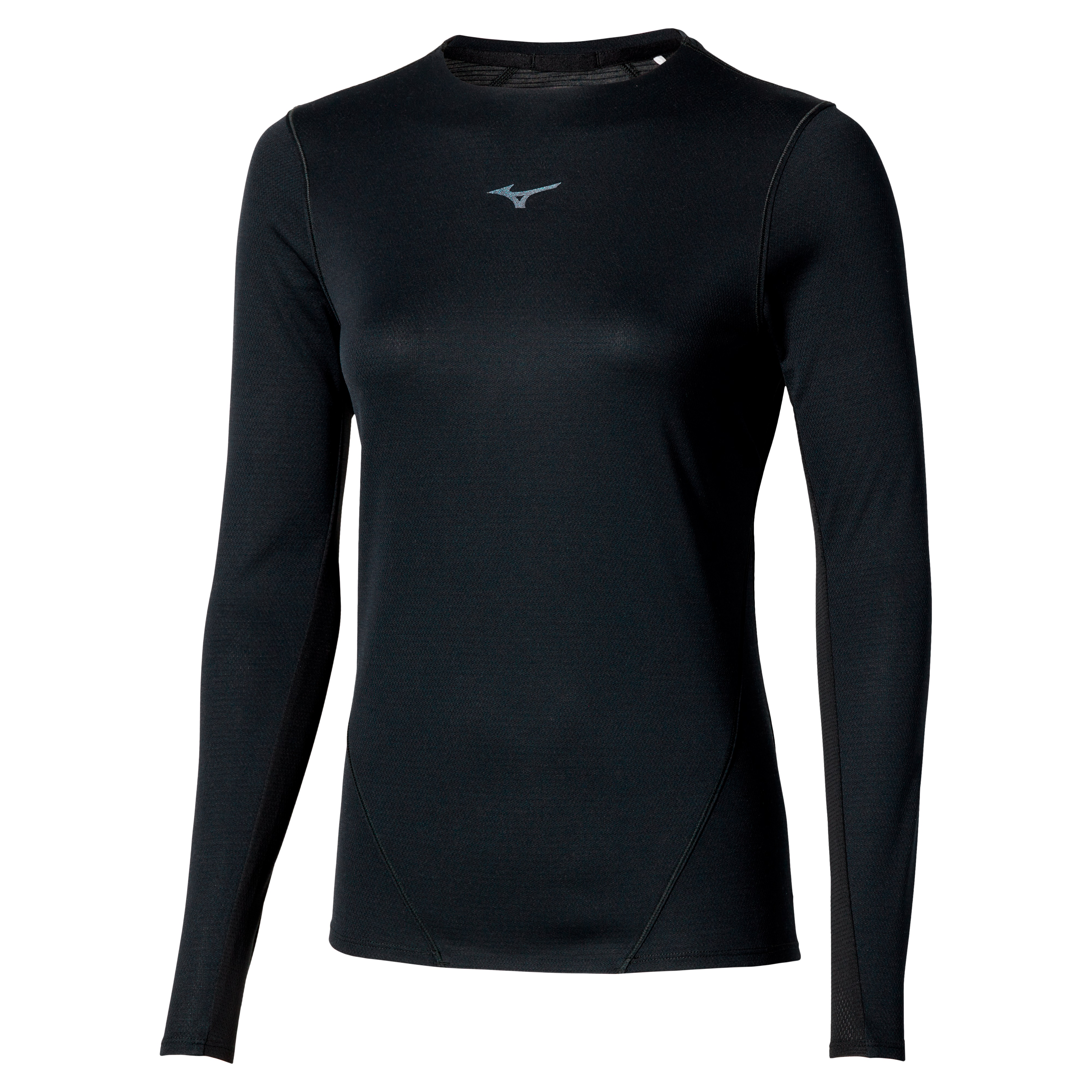 Bluza alergare dama Mizuno Tech Thermal Charge FW 2025-Negru-S