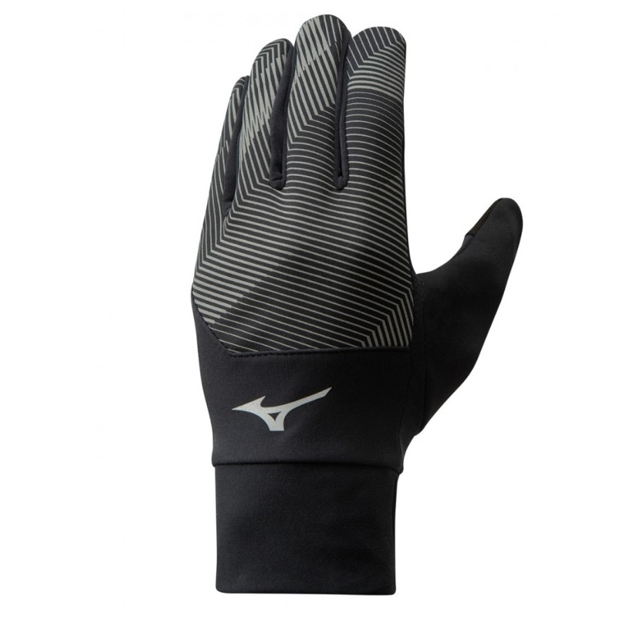 Manusi alergare Mizuno Windproof FW 2025