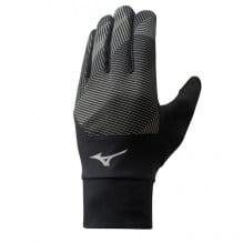 Manusi alergare Mizuno Windproof FW 2025-Negru/Gri-S