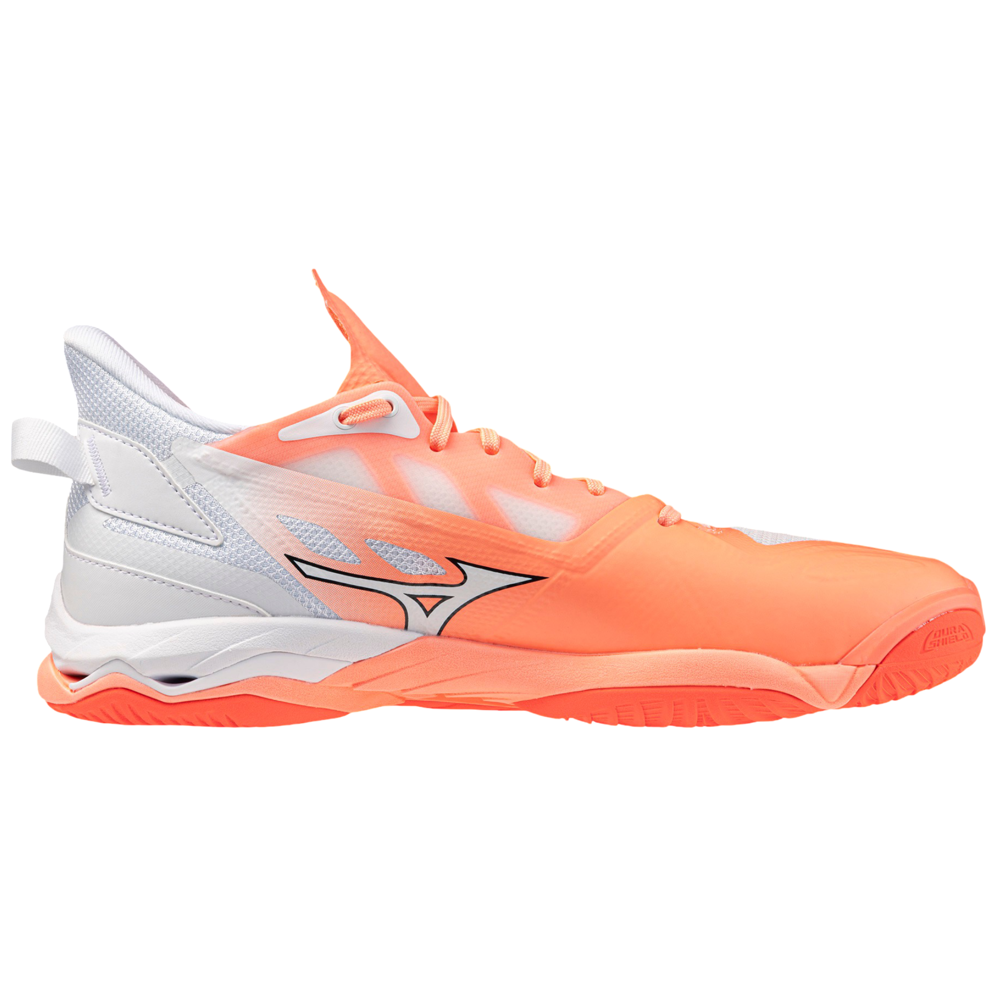 Pantofi handbal Mizuno Wave Mirage 5 FW 2026-Corai/Alb-38 1/2