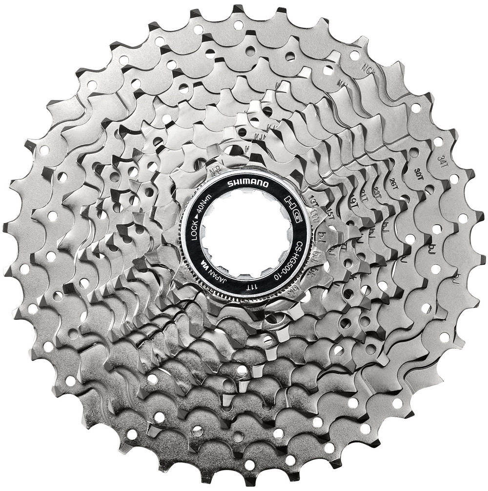 Bloc de pinioane pe caseta Shimano Tiagra CS-HG500-10