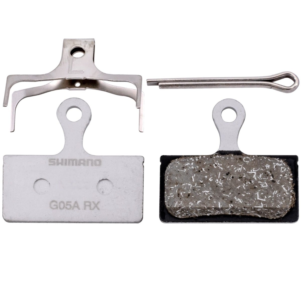 Placute frana Shimano G05A-RX cu arc, resin