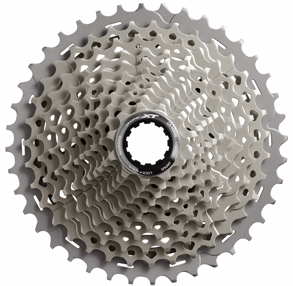 Bloc de pinioane pe caseta Shimano Deore XT CS-M8000, 11-42T
