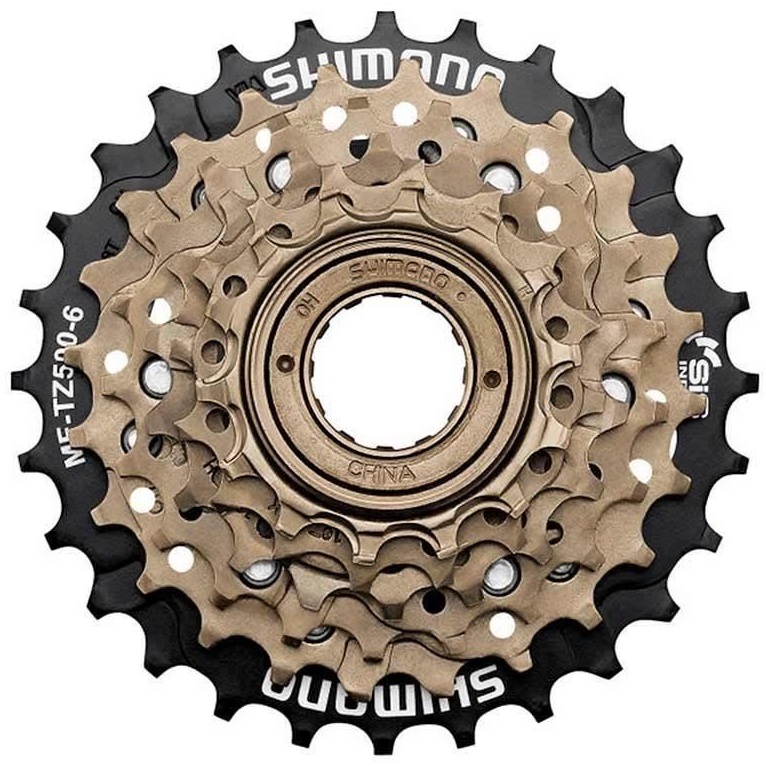 Bloc de pinioane pe filet Shimano Tourney MF-TZ500-6, 14-28T, 6 viteze