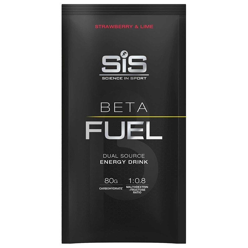 Bautura energizanta Sis Beta Fuel Aroma de Capsuni si lime, 82g