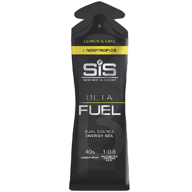 Gel energizant Sis Beta Fuel + Nootropics Aroma de Lamaie si Lime, 60ml