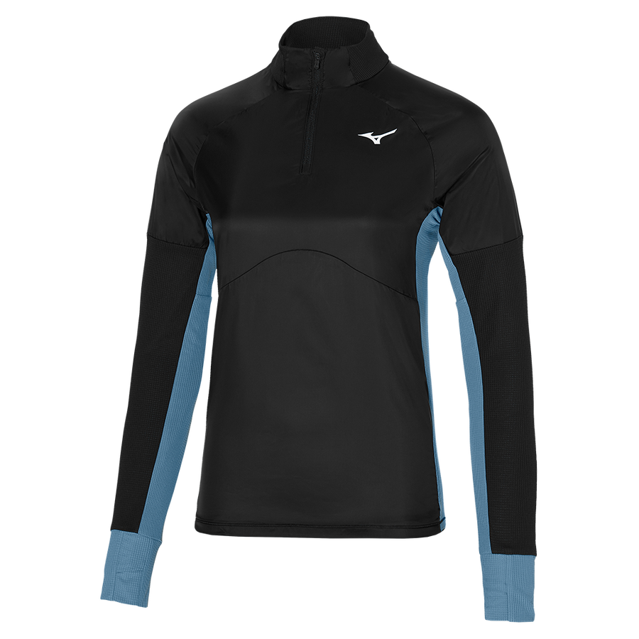 Bluza alergare dama Mizuno Hybrid