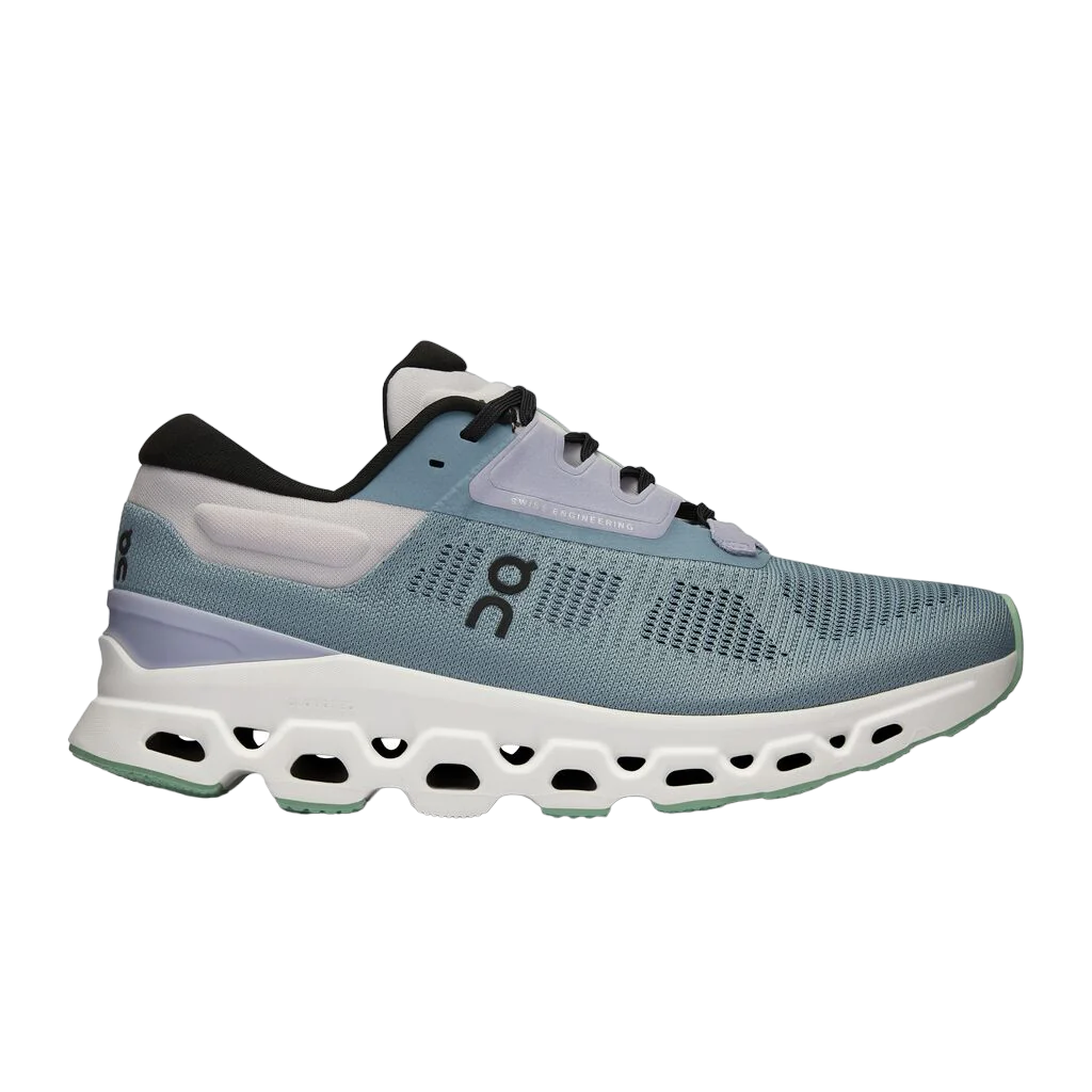 Pantofi alergare dama On Cloudstratus 3 FW 2023-Albastru/Alb-37