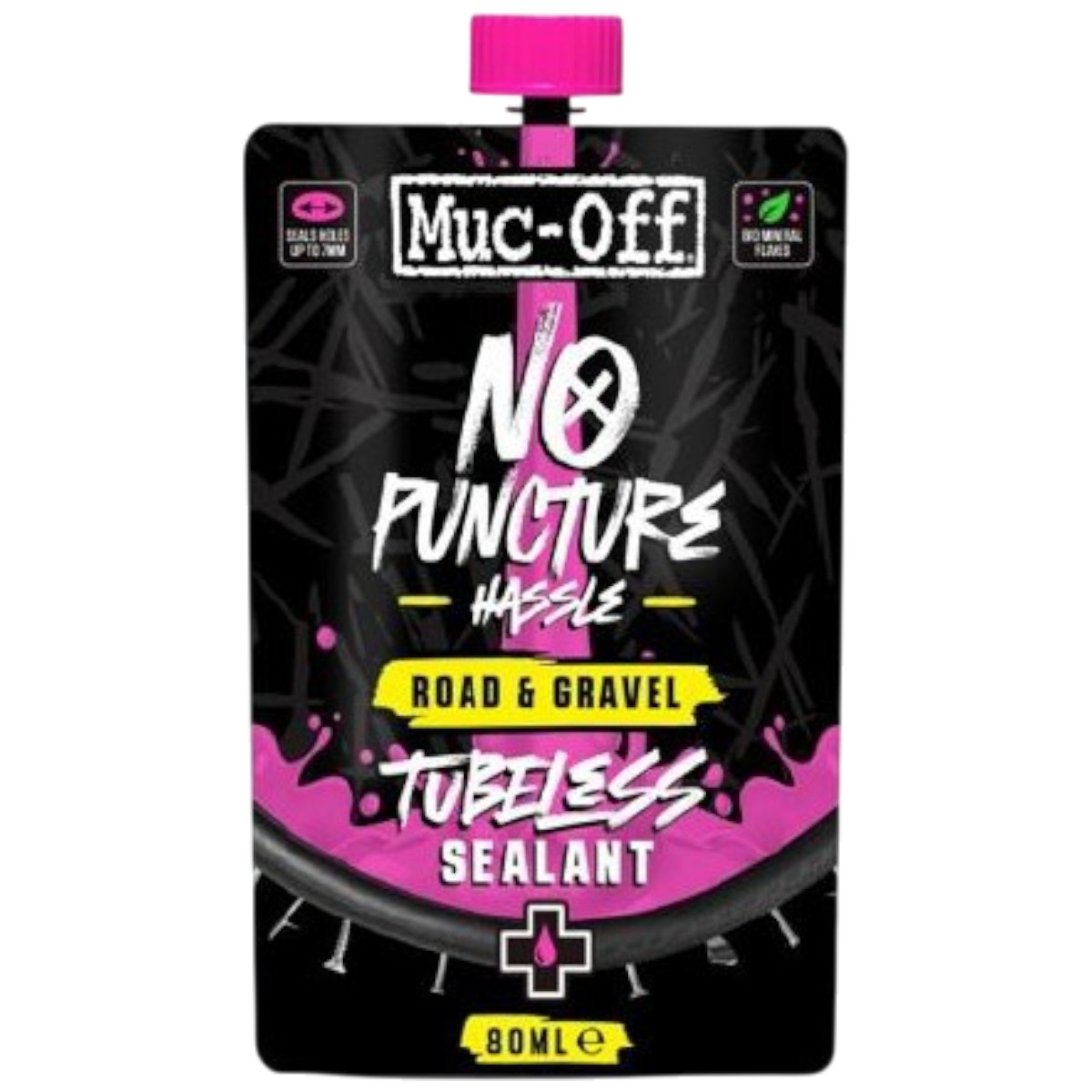 Solutie antipana Muc-Off Road si Gravel Tubeless sealant 80ml