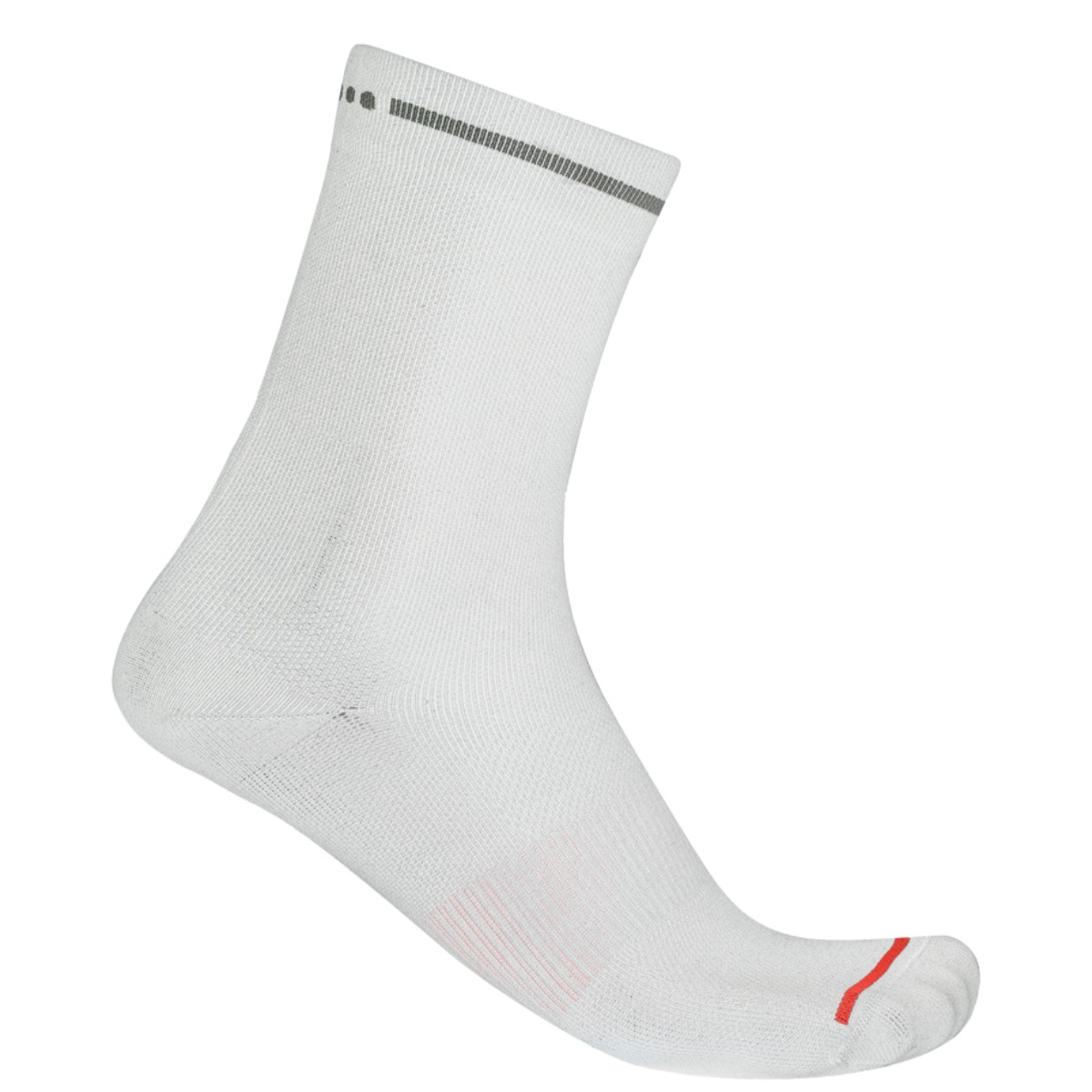 Sosete ciclism dama Castelli Premio Evo W 12-Alb-S/M