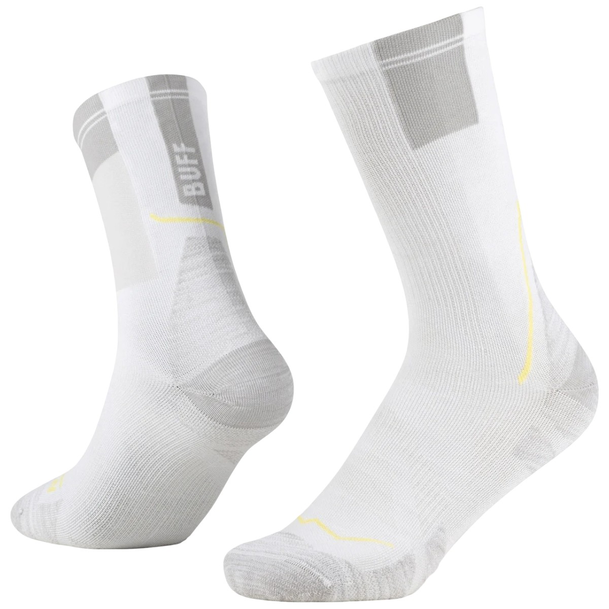 Sosete Buff Coolnet Crew CC-Alb/Gri-M