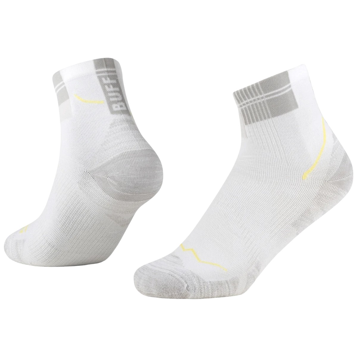 Sosete Buff Coolnet Quarter CQ-Alb/Gri-S
