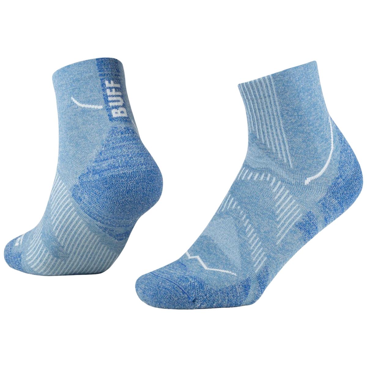 Sosete Buff Dryflx Quarter-Albastru/Alb-M
