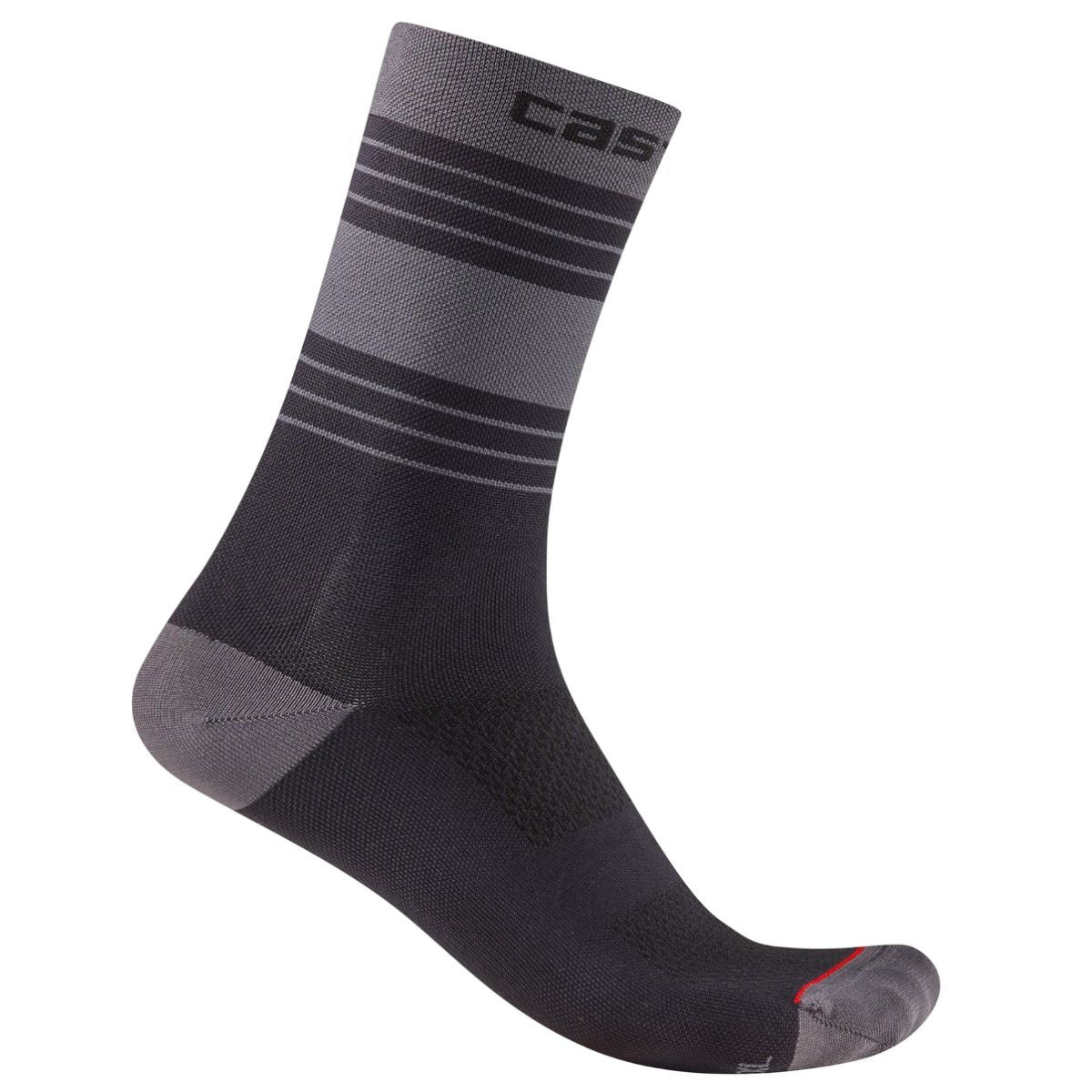 Sosete ciclism barbati Castelli Simbolo 15 SS 2025-Gri-S/M
