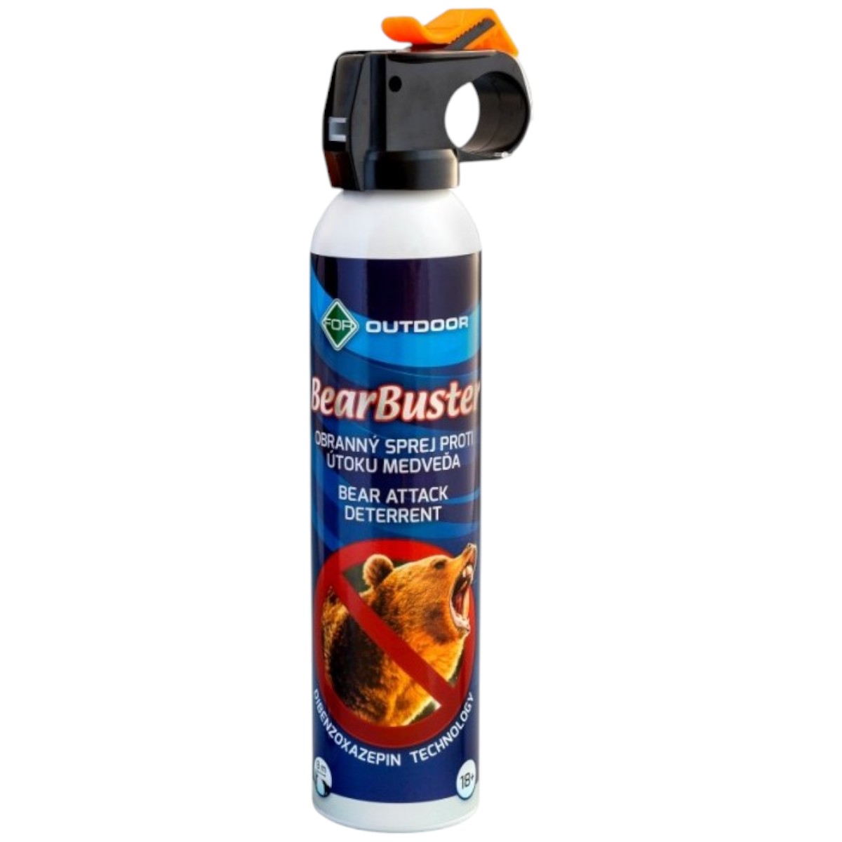 Spray impotriva ursilor BearBuster cu husa 300 ml
