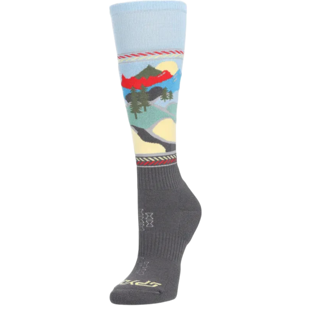 Sosete schi dama Spyder Sweep 2026-Multicolor-S