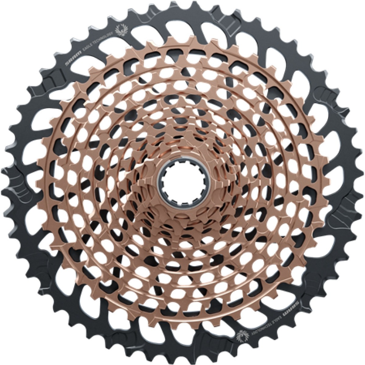 Bloc de pinioane pe caseta SRAM XG-1299 X-Glide Copper, 12 pinioane
