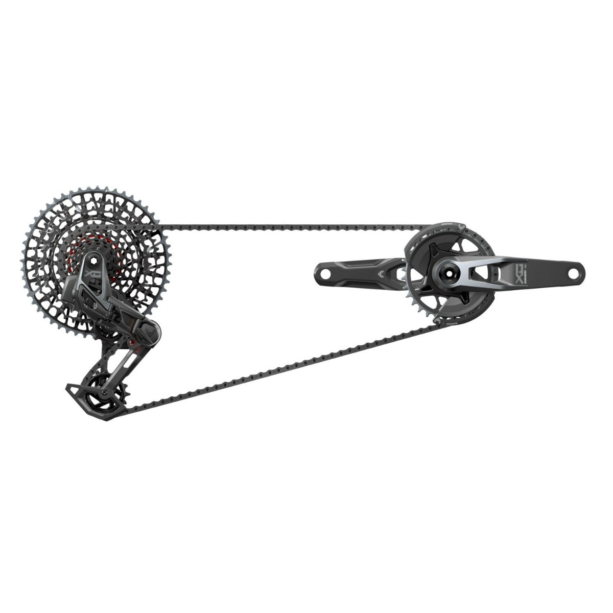 Kit transmisie Sram XO AXS EAGLE 175mm DUB Wide 32T / 10-52T